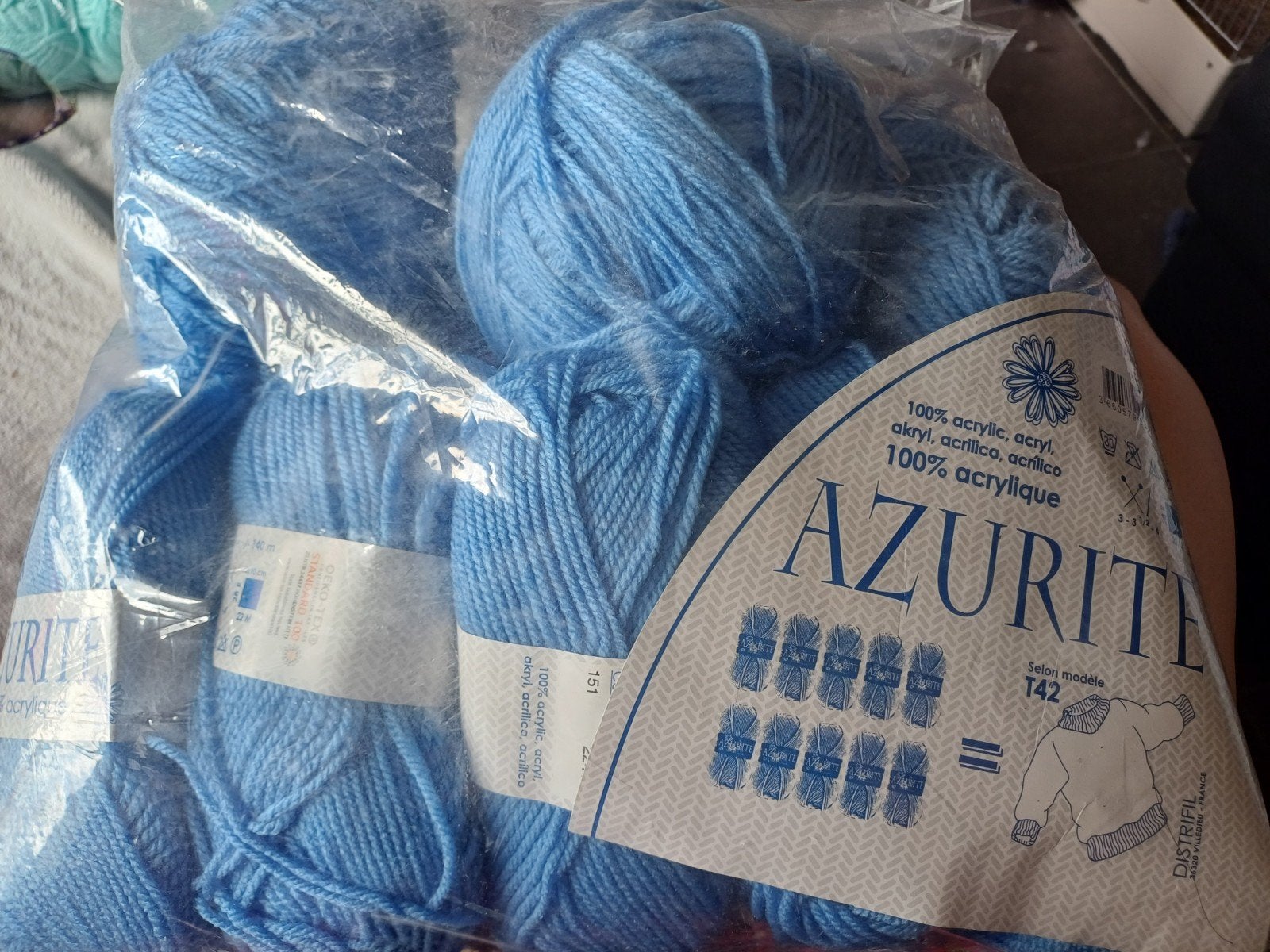1 pack de 10 pelotes, Hobby & Loisirs créatifs, Tricot & Crochet, Enlèvement, Utilisé, Tricot ou Crochet, Laine ou Fils