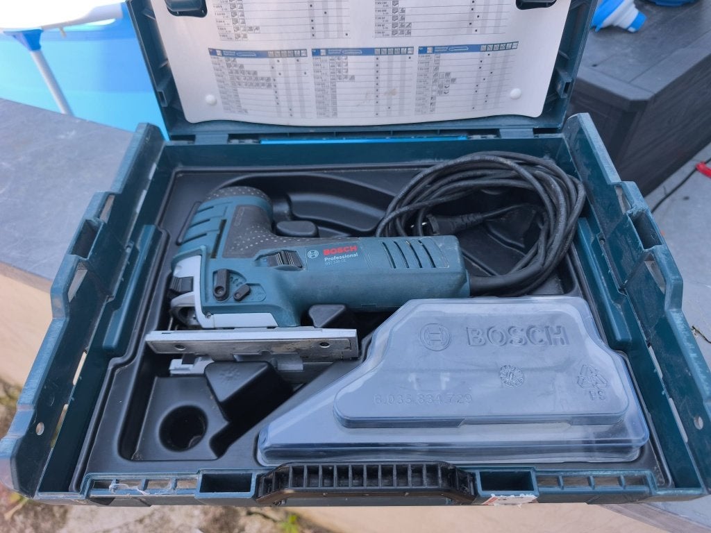 Scie sauteuse Bosch GSE 150 CE, Ophalen, Decoupeerzaag, 600 tot 1200 watt, Zo goed als nieuw