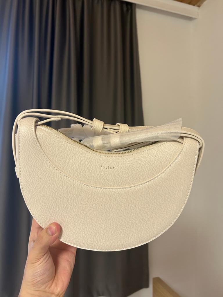 Sac a main Polene Creme, Enlèvement ou Envoi, Comme neuf, Coton