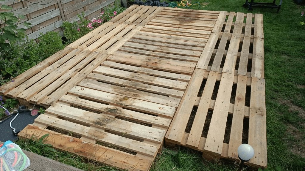 11 palettes Europe dispo 50e, Enlèvement, Utilisé