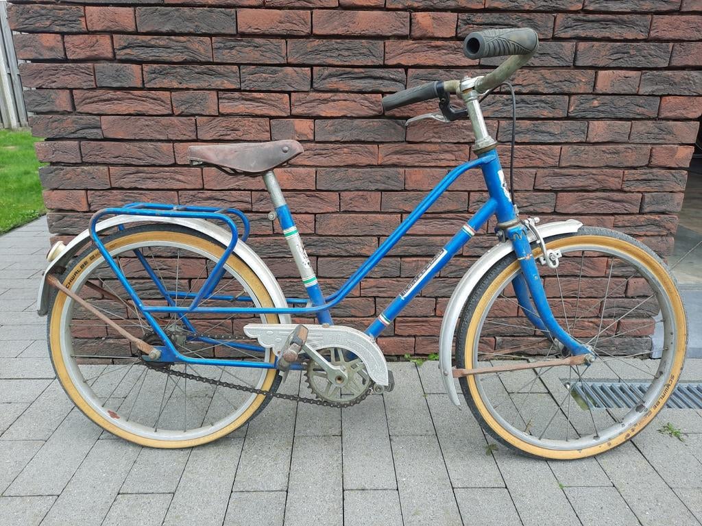 Retro kinderfiets, Ophalen
