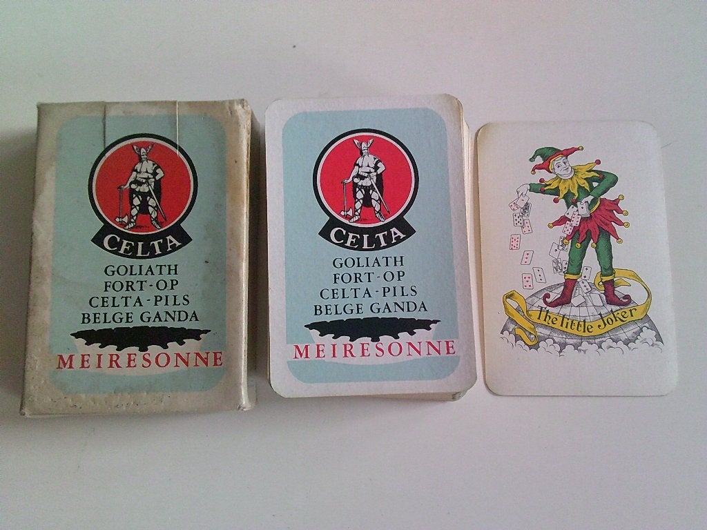 Spel speelkaarten brij Meiresonne / Gent, Verzamelen, Ophalen of Verzenden, Speelkaart(en)
