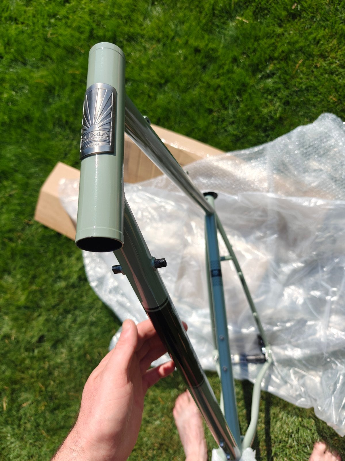 Soma Wolverine v4.1b (maat 60) met lugged vork, Frame, Staal, Ophalen of Verzenden, Zo goed als nieuw