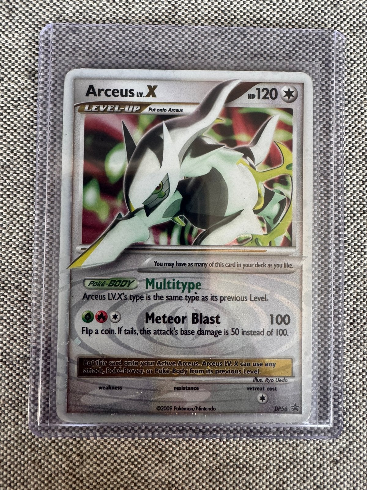 Pokemon arceus lv x black star promo DP56, Hobby & Loisirs créatifs, Enlèvement, Comme neuf