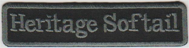 Harley Davidson Heritage Softail stoffen opstrijk patch embl, Motoren, Accessoires | Overige, Nieuw, Verzenden
