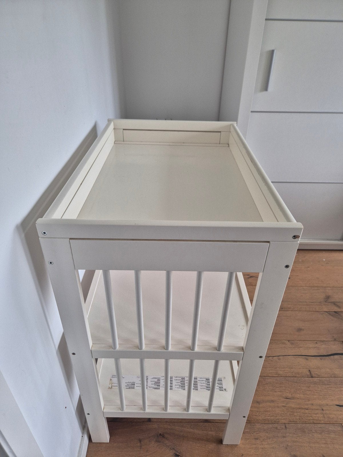 Luiertafel Ikea, Ophalen