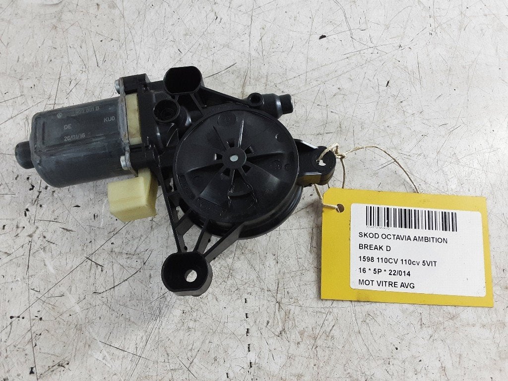 MOTOR RAAMMECHANIEK LINKS VOOR Skoda Octavia Combi (5EAC), Gebruikt, Voor, Skoda