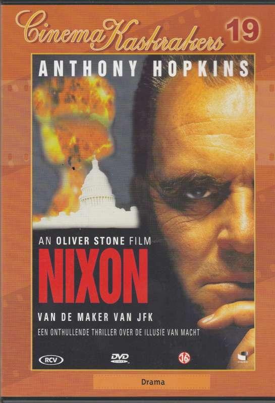 DVD Cinema kaskrakers Nixon – Anthony Hopkins, Vanaf 16 jaar, Ophalen of Verzenden, Zo goed als nieuw, Waargebeurd drama