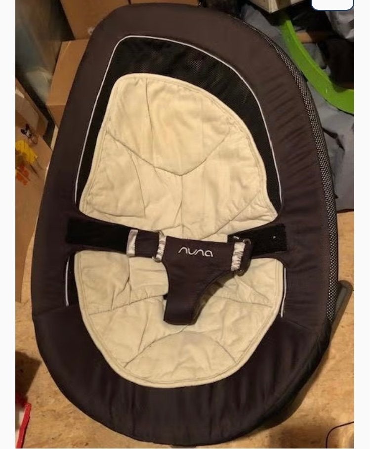 Nuna Leaf, zeer mooie staat - nieuwprijs +/- 300€, Kinderen en Baby's, Wipstoeltjes, Ophalen, Schommelstoel, Overige merken, Verstelbaar