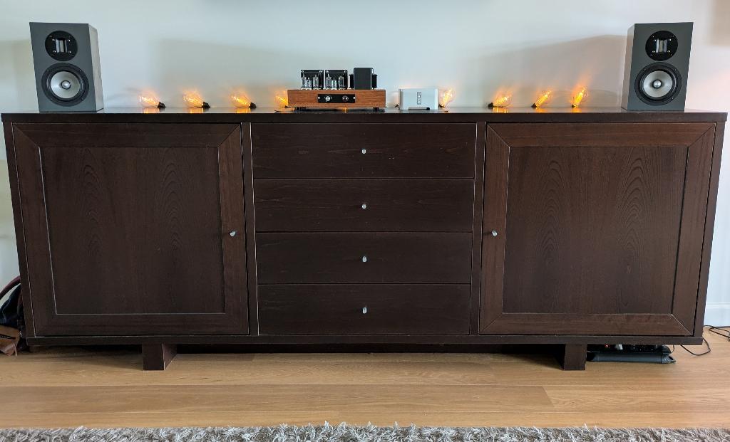 dressoir + buffetkast + audiomeubel : 150 euro!, Ophalen, Overige materialen, Gebruikt, Met deur(en)