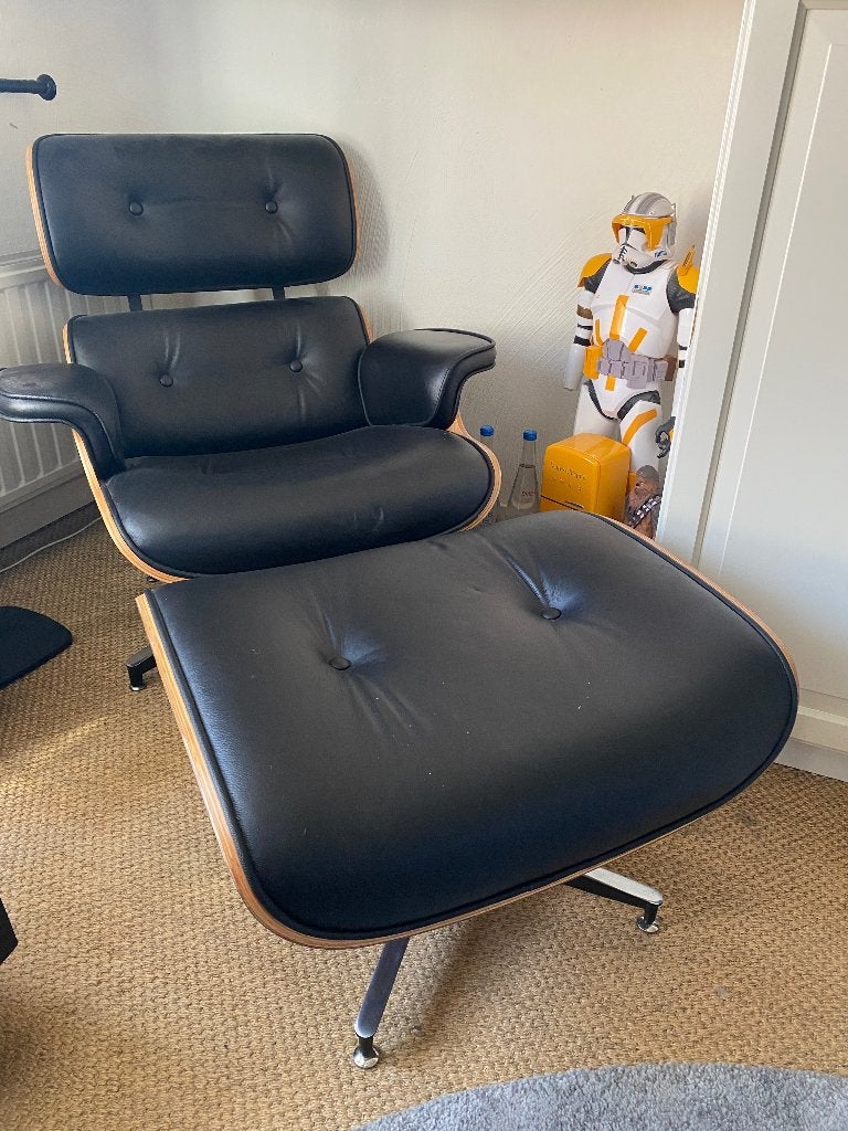 Eames Fauteuil - Lounge Stoel - Relaxfauteuil, Enlèvement, Comme neuf