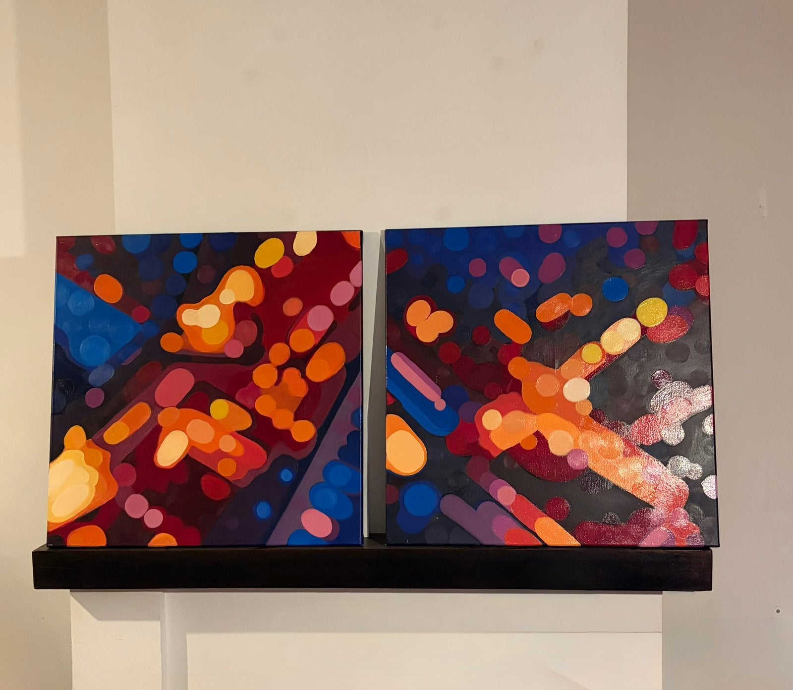 Carl Soete – 2 originele schilderijen – set / pendant, Antiek en Kunst, Ophalen