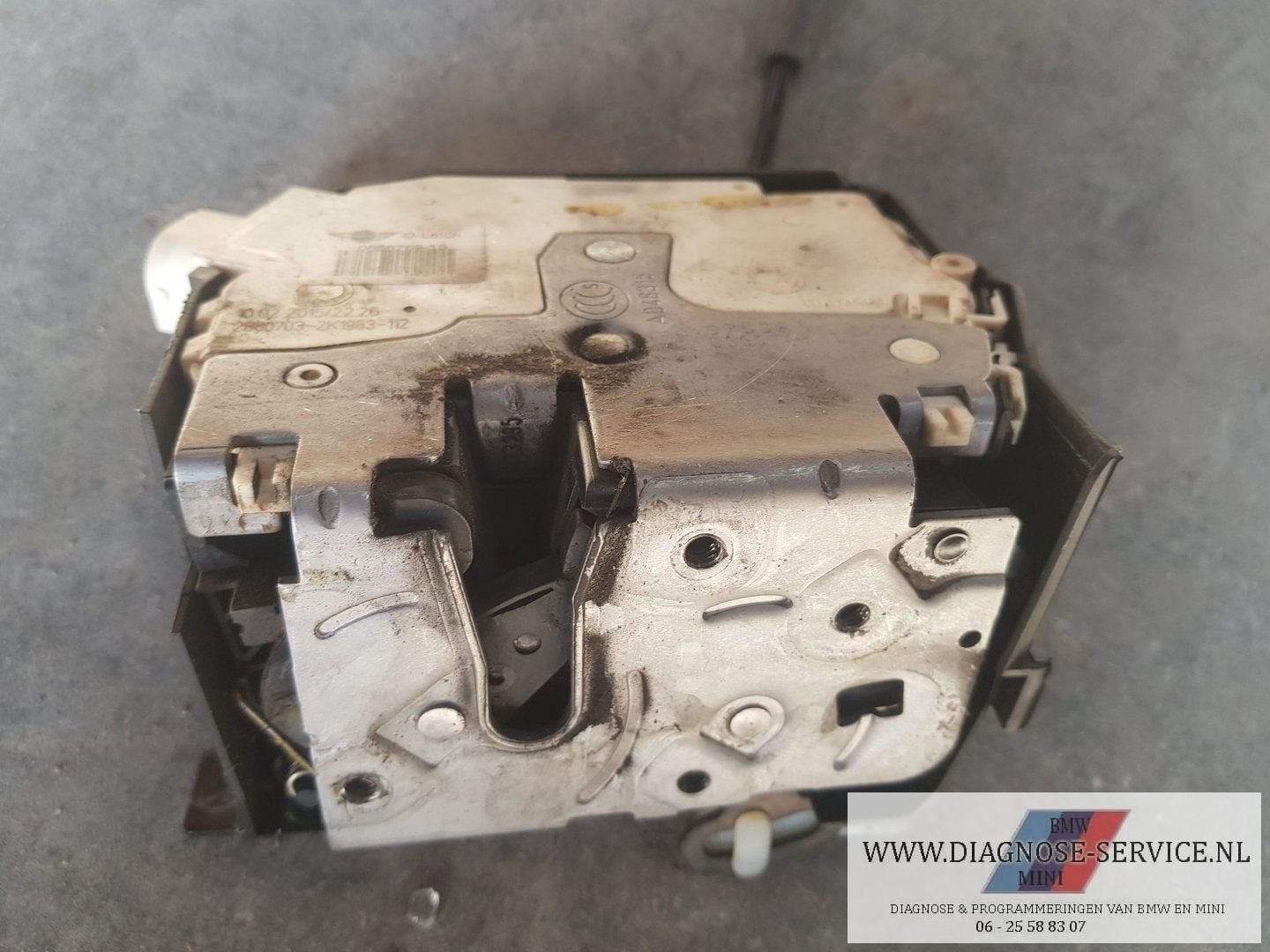 mini one cooper R56 R55 R57  portier slot deurslot rechts 05, Gebruikt, -, -, Ophalen of Verzenden