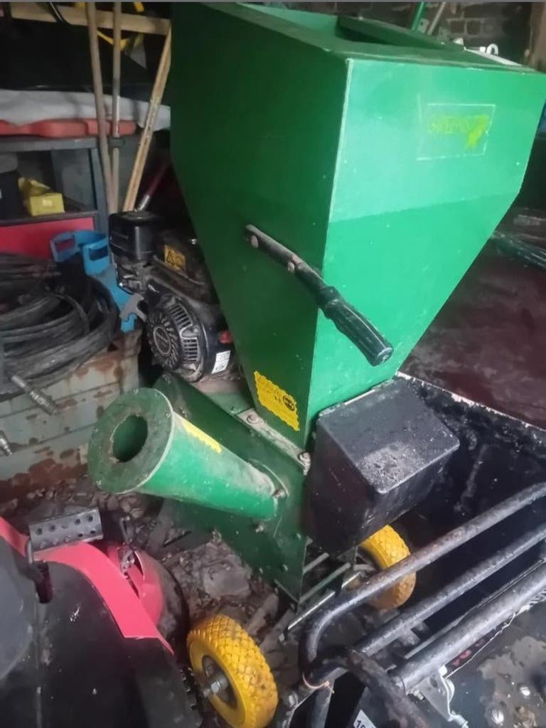 Hakselaar benzine, Tuin en Terras, Hakselaars, Ophalen, Benzine