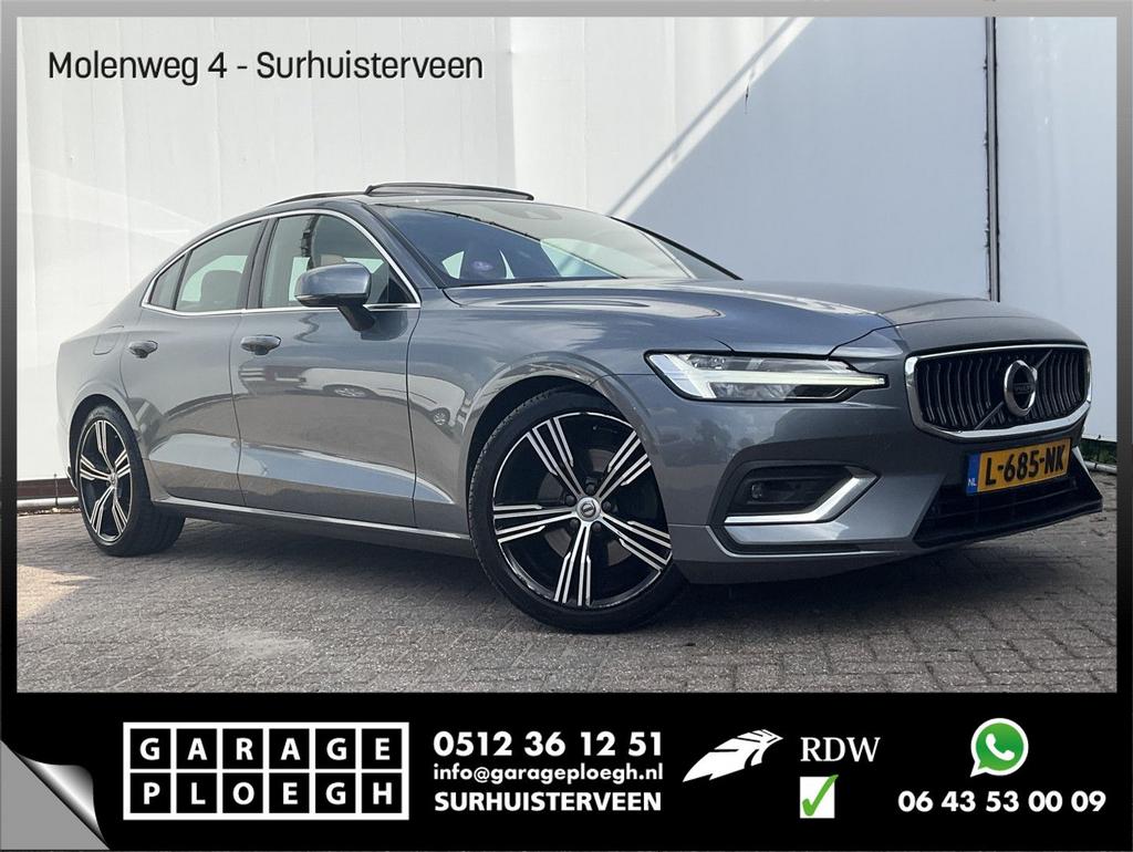 Volvo S60 2.0 B3 Inscription Pano Harman/Kardon Leer Stoel/S, Auto's, Automaat, S60, Adaptive Cruise Control, Bedrijf