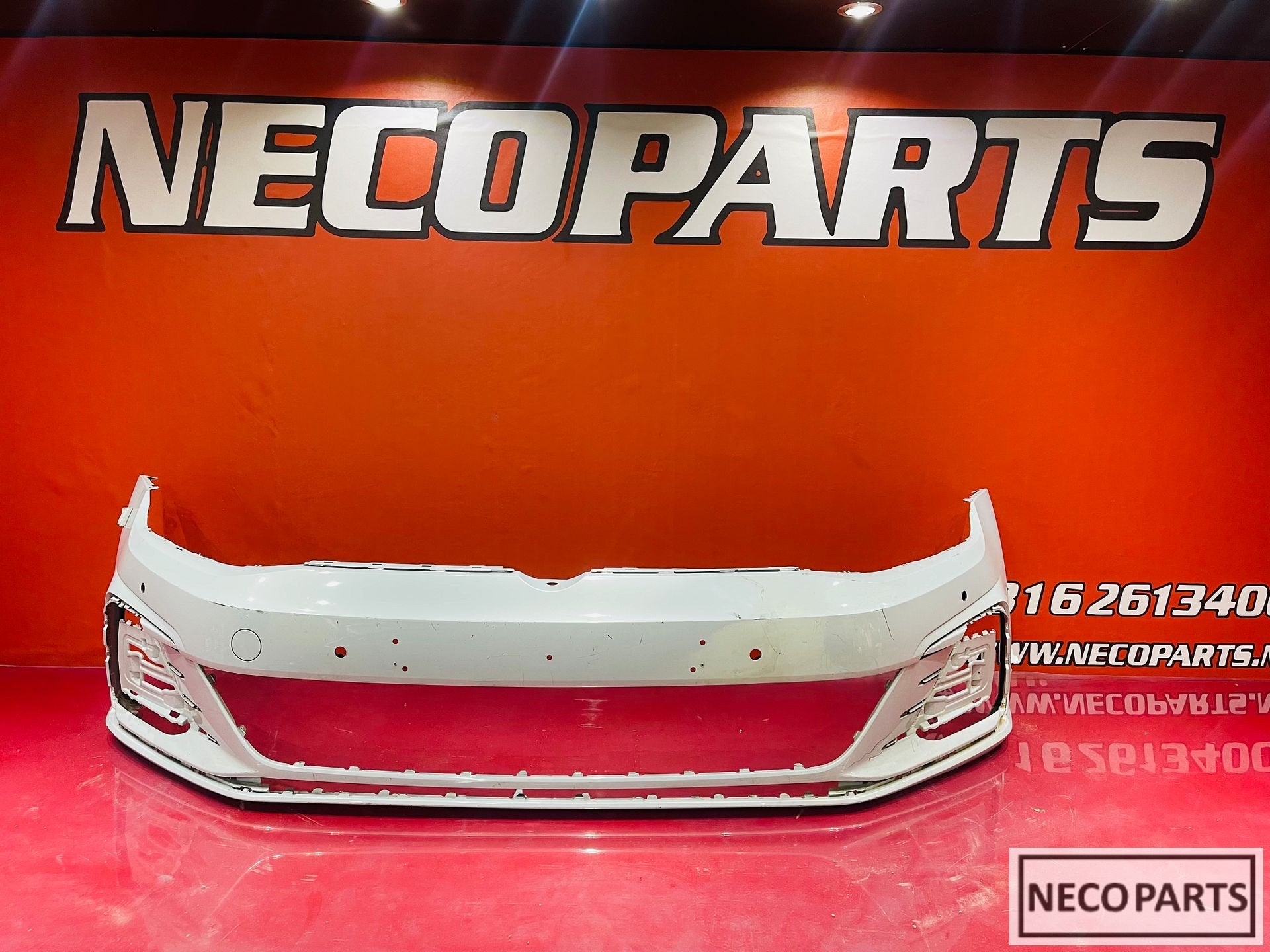 VW Golf 7 GTE FACELIFT VOORBUMPER ORIGINEEL ALLES LEVERBAAR, Arrière, Volkswagen, -, Haillon arrière
