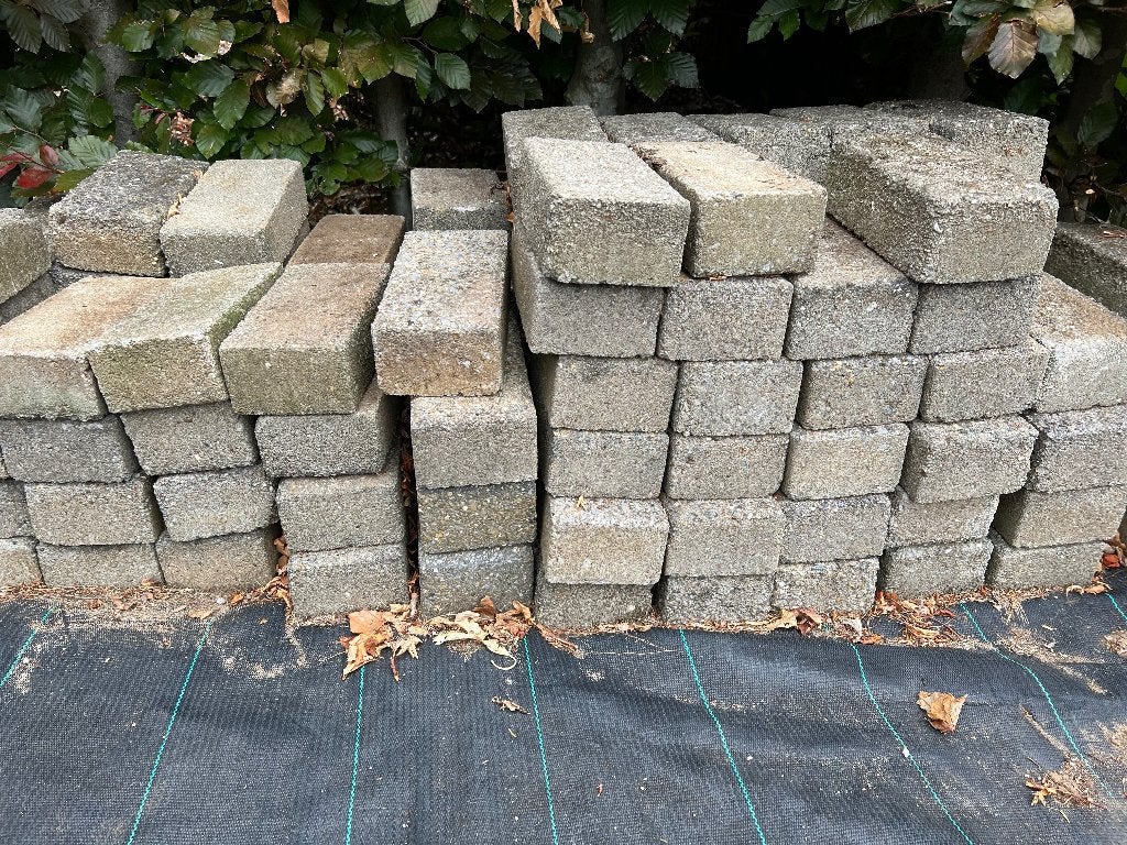 Klinkers grote en kleine, Tuin en Terras, Ophalen, Gebruikt, Klinkers