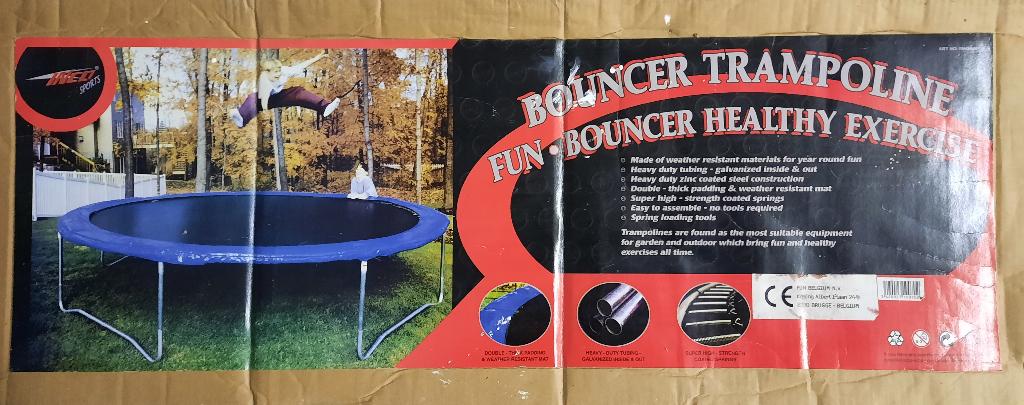 Trampolien diameter 3m, Ophalen, Gebruikt