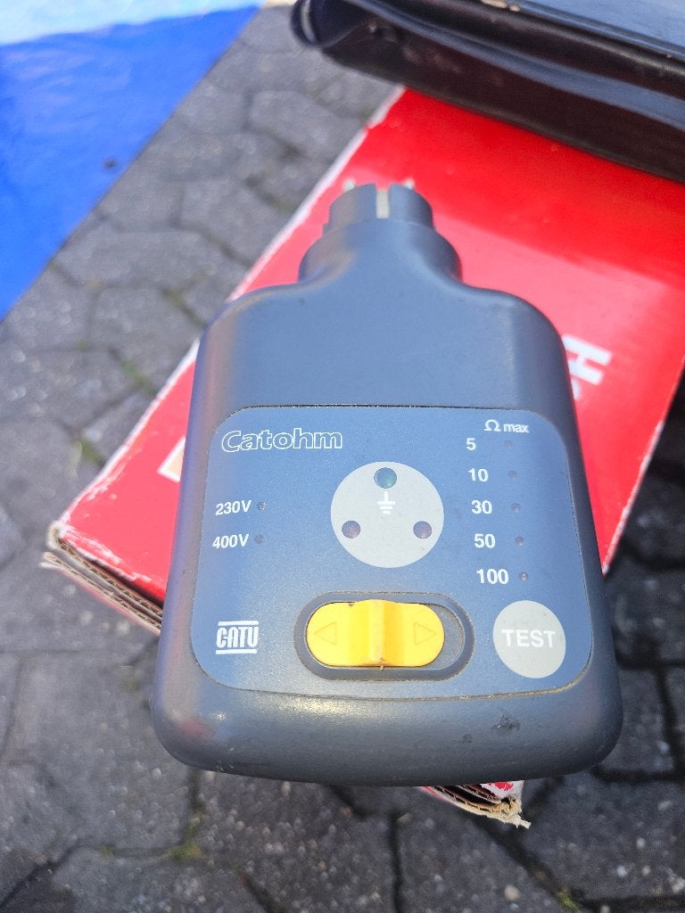 Contrôleur de terre et continuité CATU Catohm DT-200, Enlèvement, Utilisé, Électrique, Matériel de bricolage