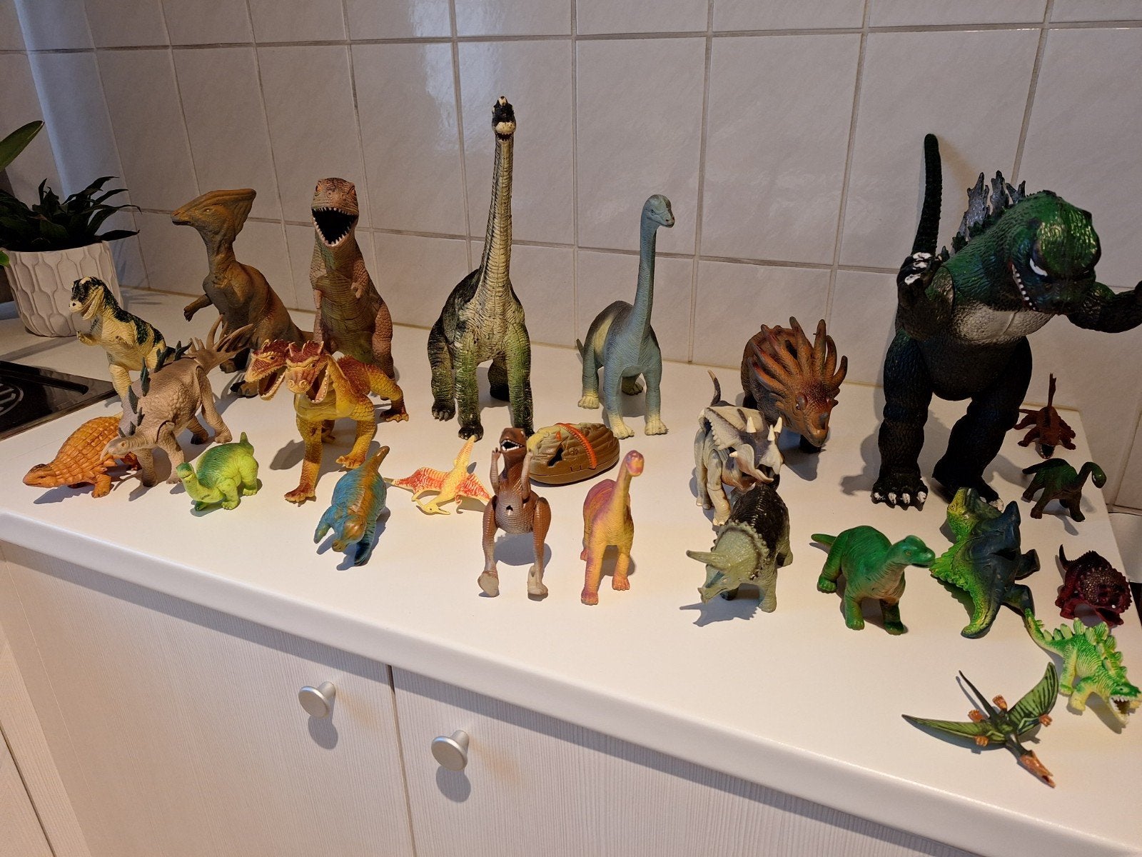 dinosaurussen grote en kleine., Verzamelen, Ophalen