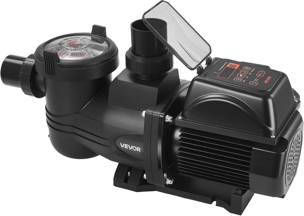 VEVOR Pompe Piscine Vitesse Variable 1650W 33000 L/h - Neuve, Enlèvement ou Envoi, Neuf, Pompe