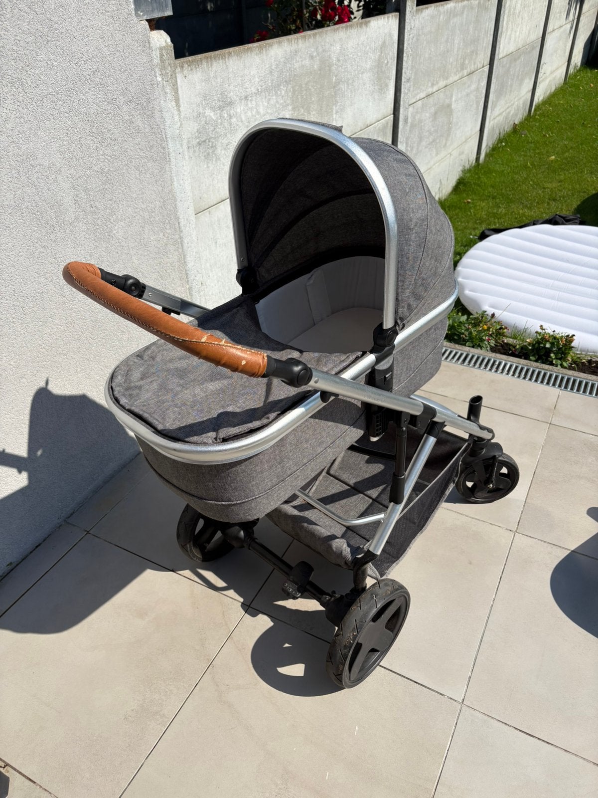 Dubbele buggy, Kinderen en Baby's, Ophalen, Zo goed als nieuw