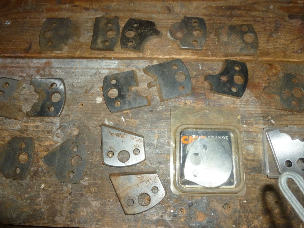 gereedschap voor houtcombinee, Ophalen, Zo goed als nieuw