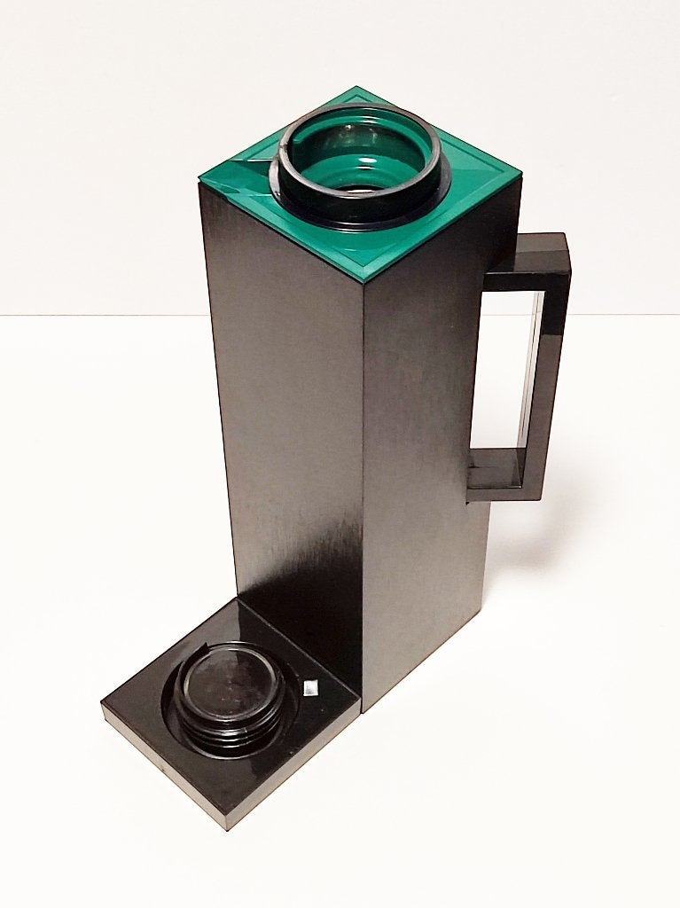 thermos design « Quadrat » Hammarplast, Antiquités & Art, 30 cm, Enlèvement ou Envoi, Objet, Noir