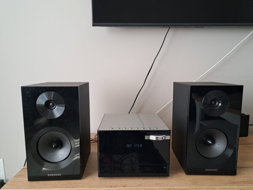 Stereo samsung, Audio, Tv en Foto, Stereoketens, MP3-aansluiting, Zo goed als nieuw, Cd-speler, Ophalen