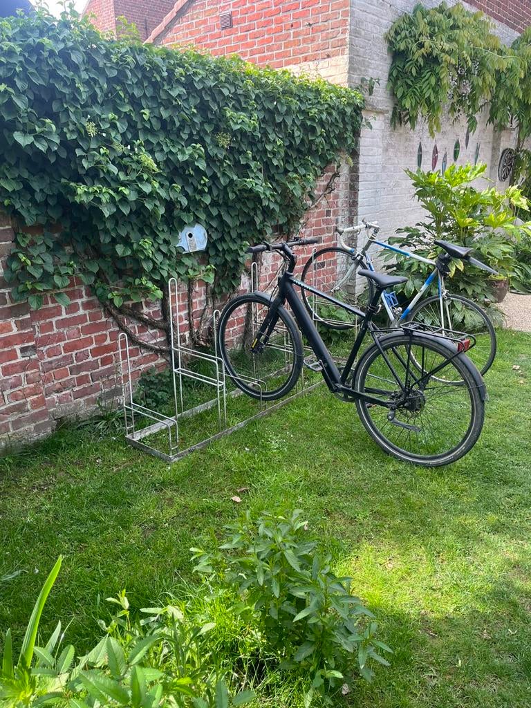 Fietsenrek 6 plaatsen - Vintage, Fietsen en Brommers, Ophalen, Zo goed als nieuw