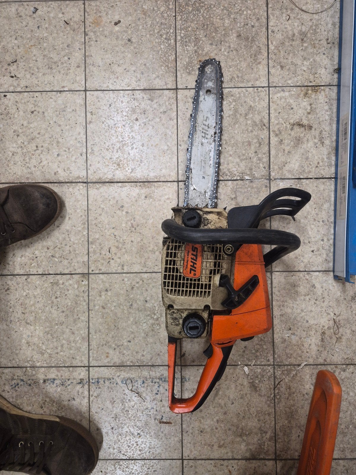kettingzaag 025 stihl, Tuin en Terras, Ophalen, Gebruikt, STIHL
