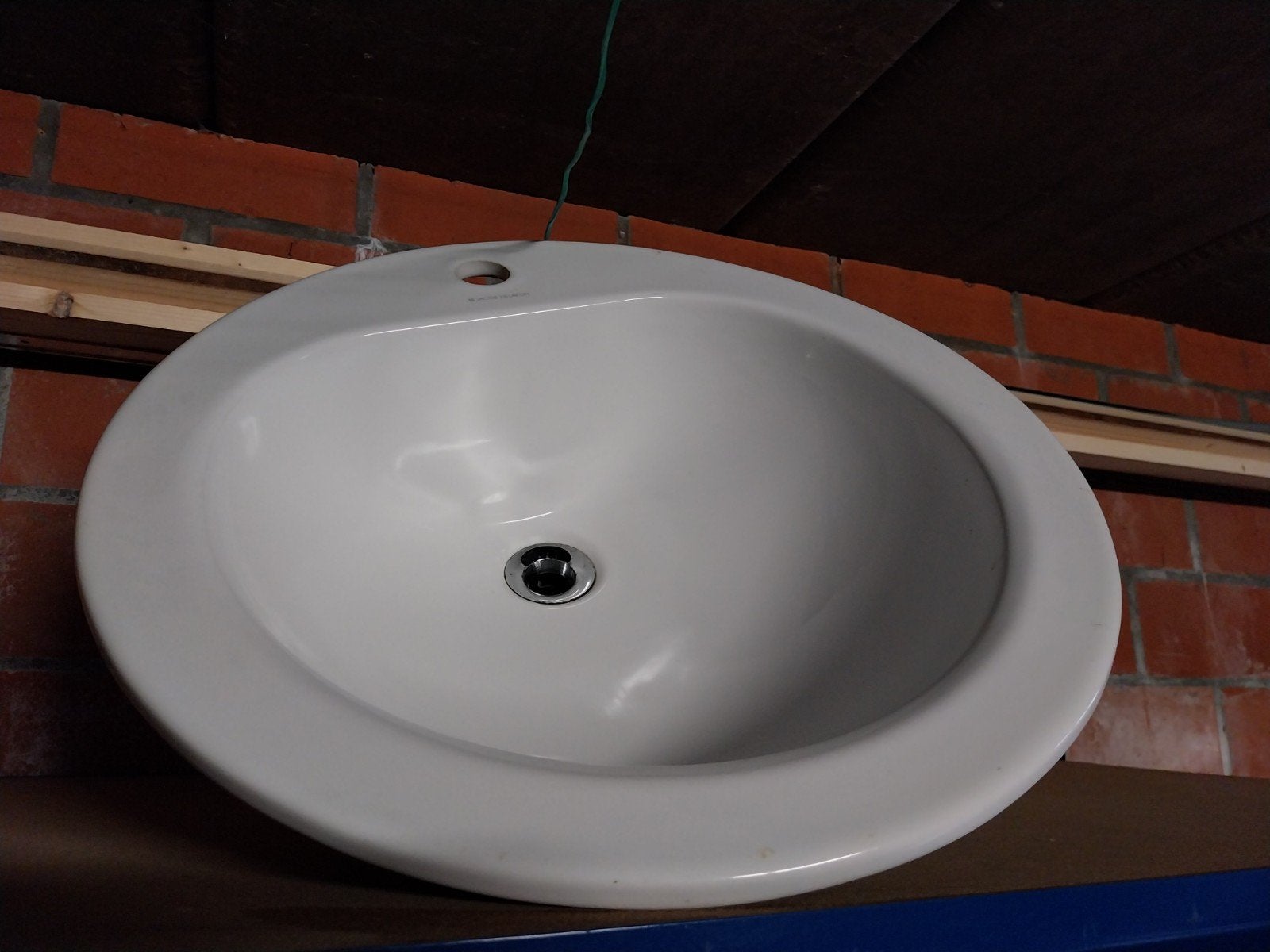 Lavabo wit, Jacob Delafon, Enlèvement, Comme neuf, Moins de 50 cm