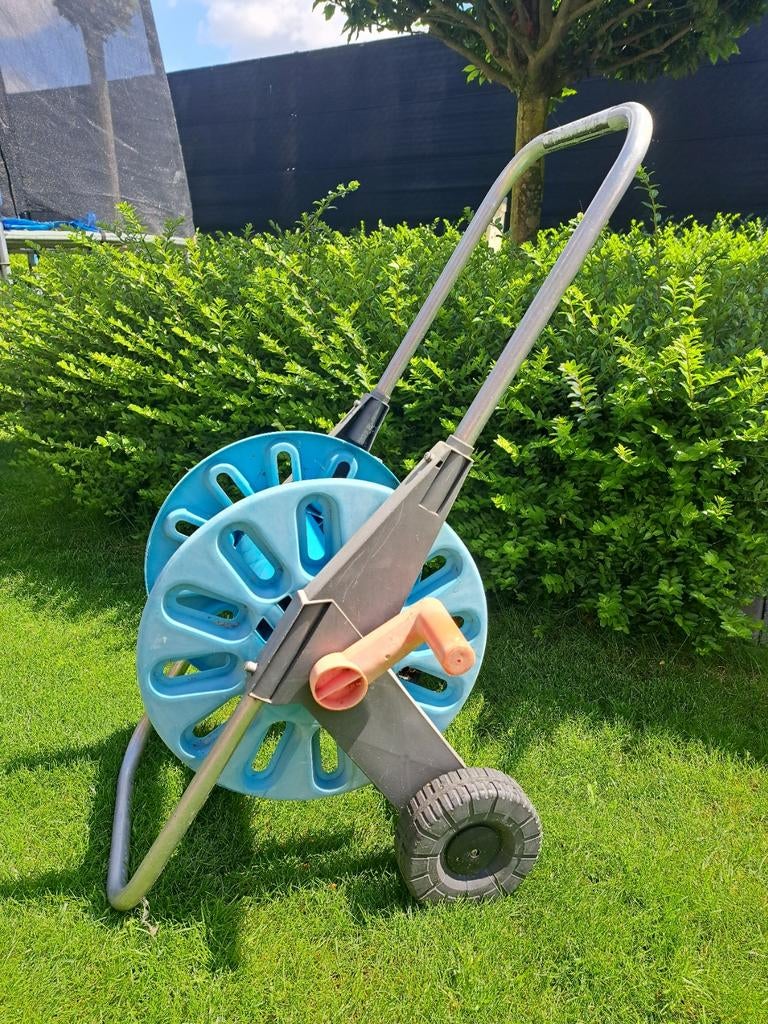 Gardena haspel, Ophalen