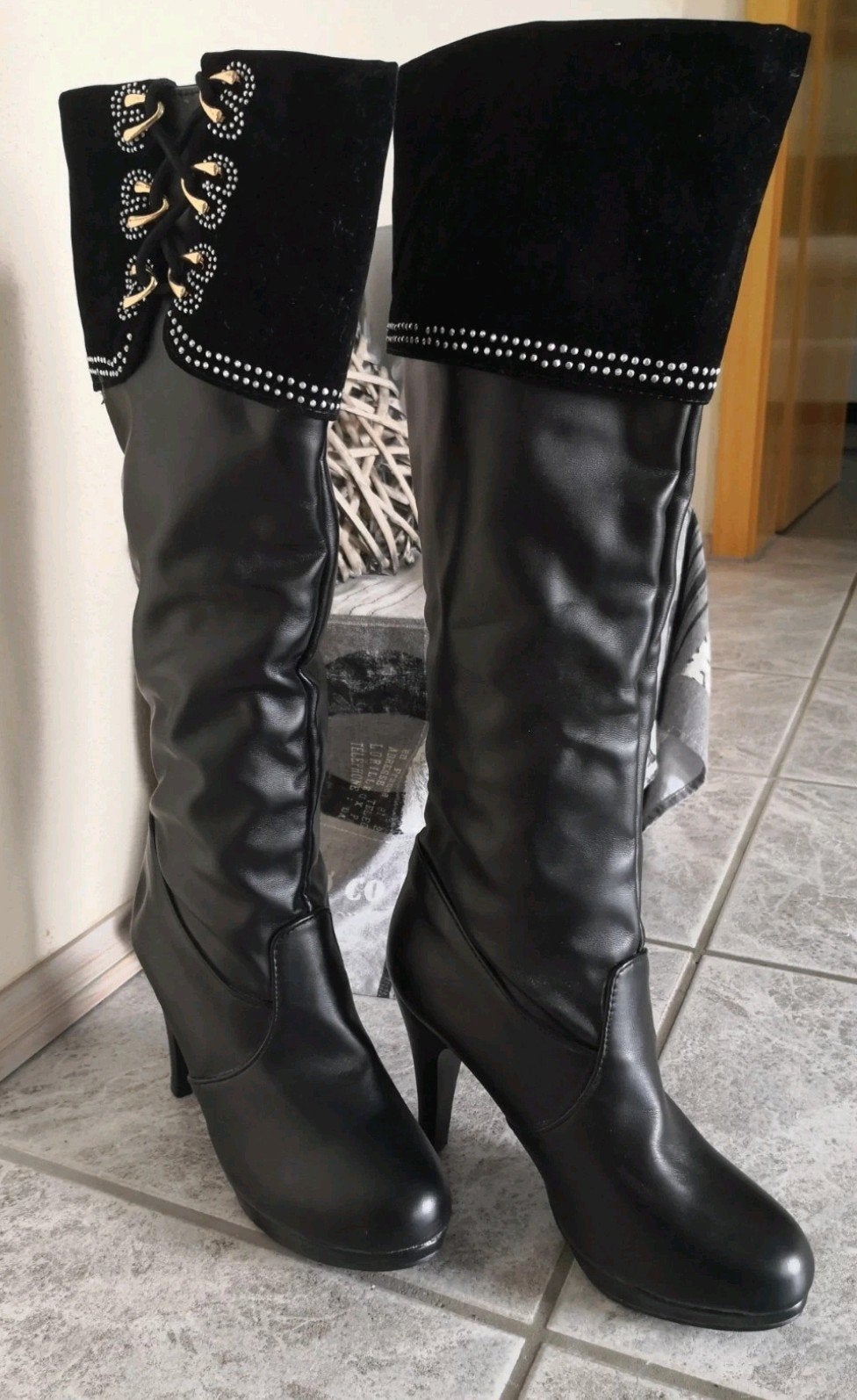 bottines cuir neuve 39, Enlèvement ou Envoi