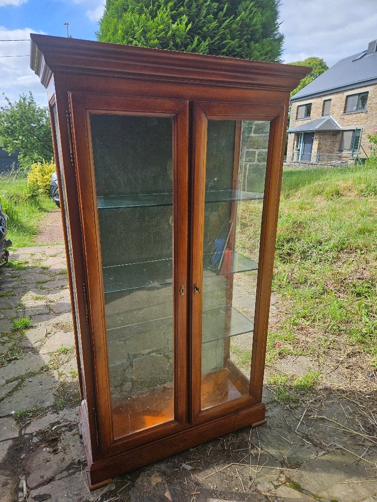 Vitrine en mérisier, Enlèvement, Comme neuf