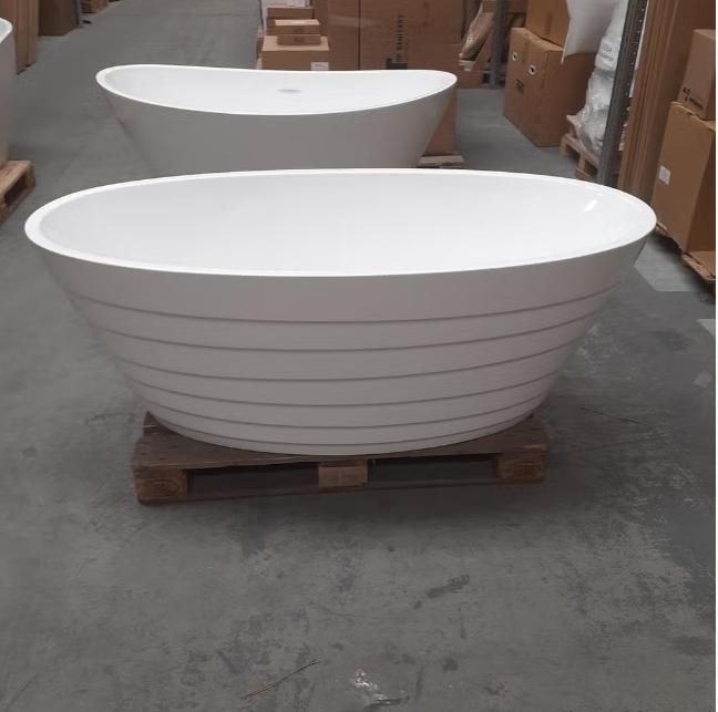 Luxe Vrijstaand Ligbad – Nieuw Design Bad 170 cm Nr326, Ophalen of Verzenden, Nieuw, Wit