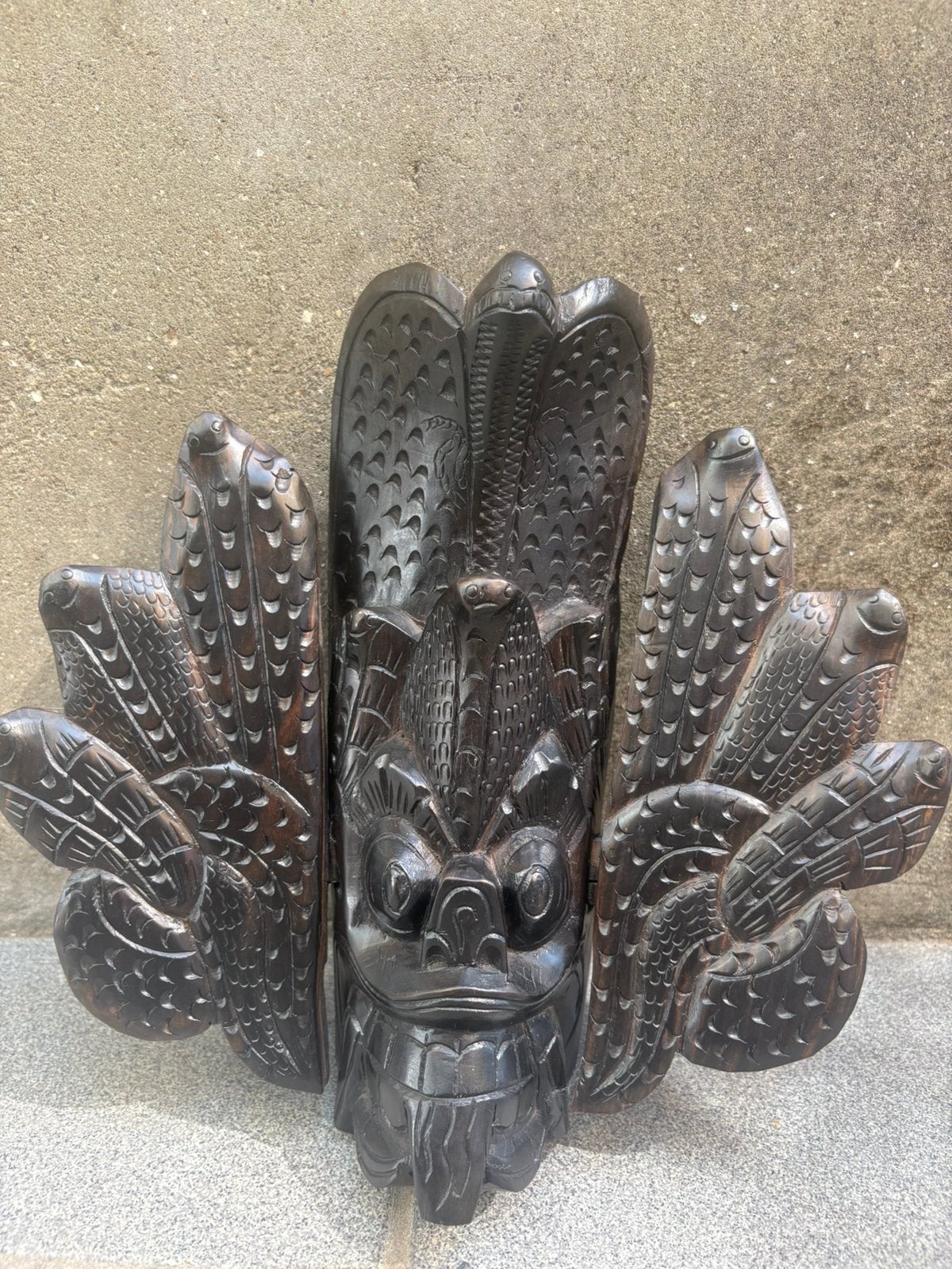 Balinees Garuda-wanddecoratie uit Indonesië, Enlèvement ou Envoi, Comme neuf