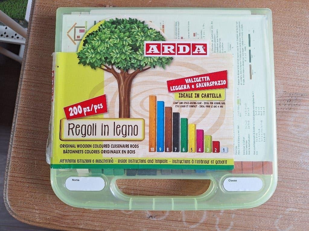 educatieve set van rekenstaafjes 8€, Ophalen of Verzenden, Zo goed als nieuw, Rekenen