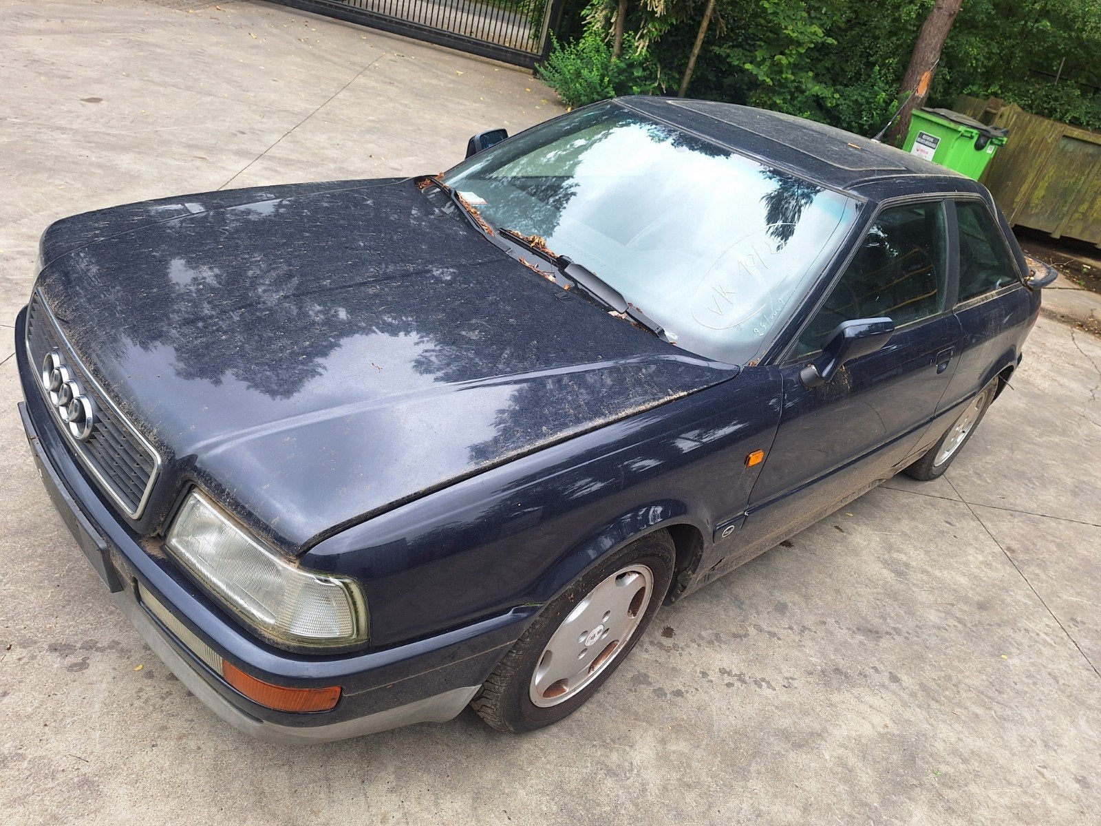 Audi 80 coupe, Ophalen