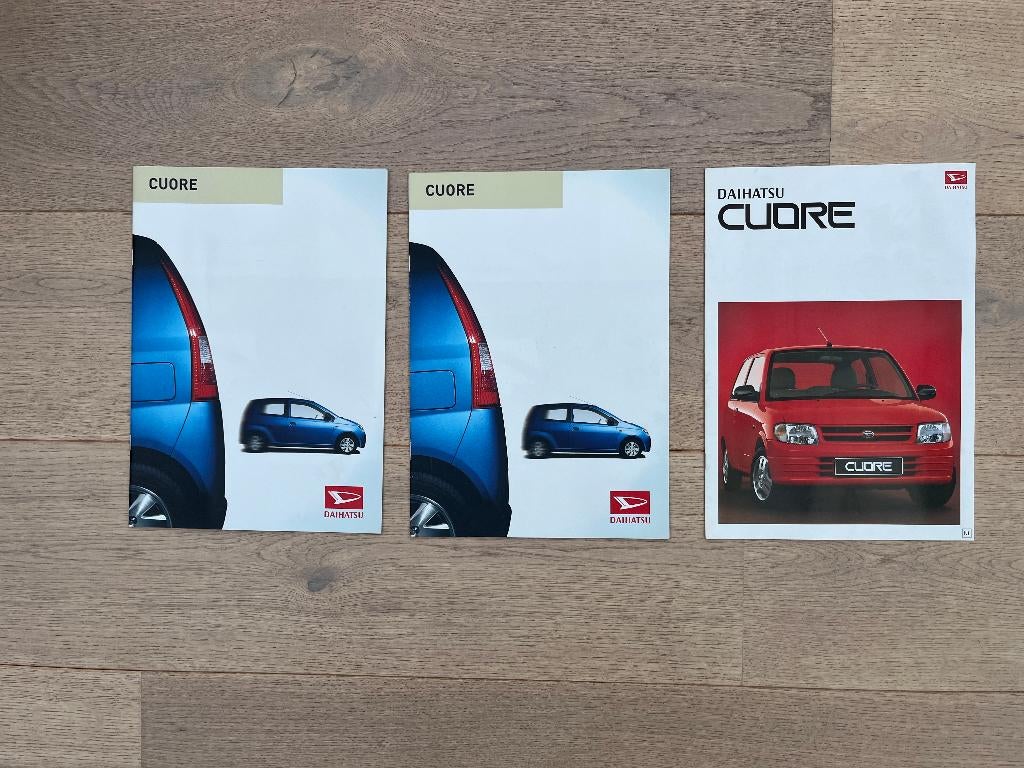 DAIHATSU TREVIS FOLDERS, Ophalen of Verzenden