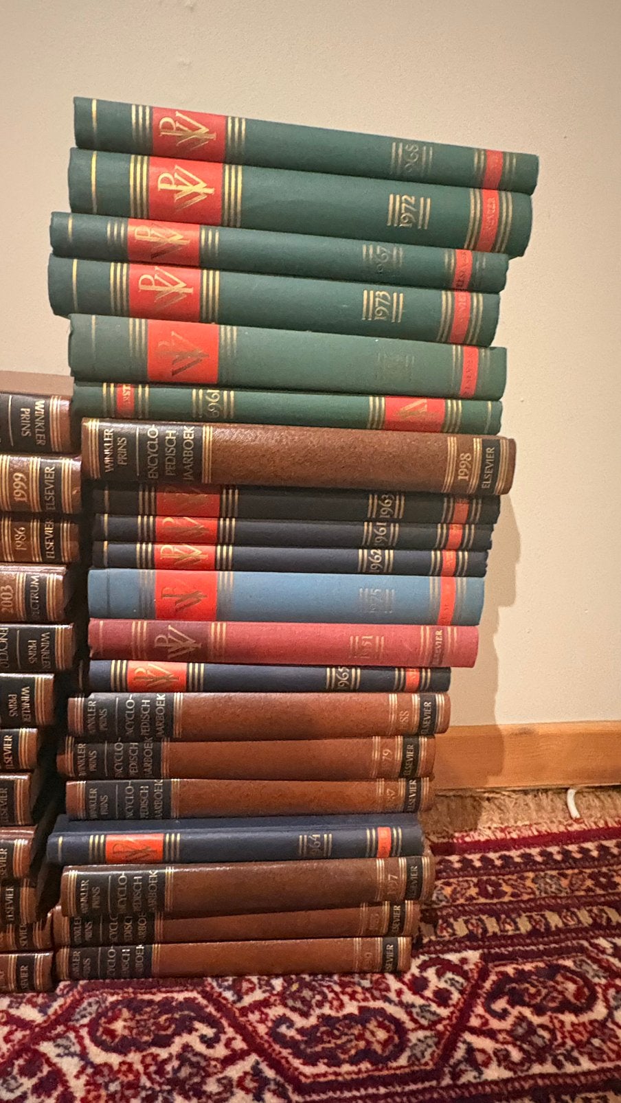 Uitgebreide lijst Winkler Prins encyclopedieën, Boeken, Ophalen of Verzenden, Gelezen