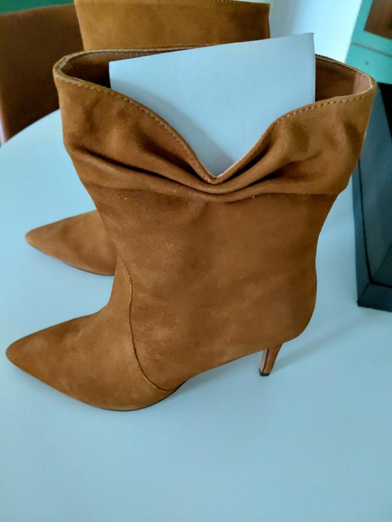 Bruine enkellaarsje  maat 39, Kleding | Dames, Schoenen, Ophalen