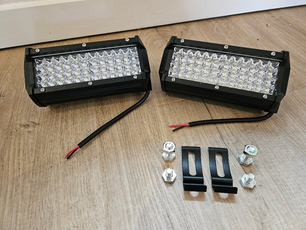 LED bar werklamp licht verstraler mistlamp 144w - 2 st., Ophalen of Verzenden, Nieuw