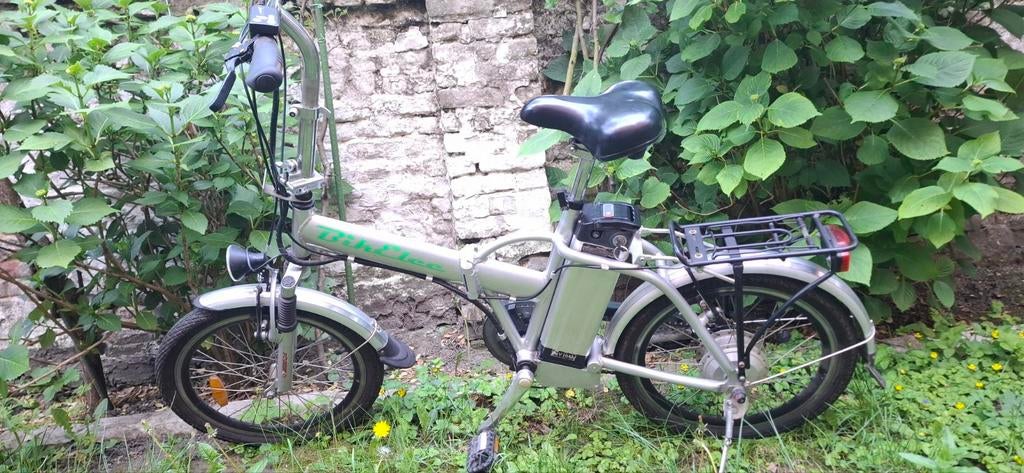 Opvouwbare elektrische fiets, Ophalen