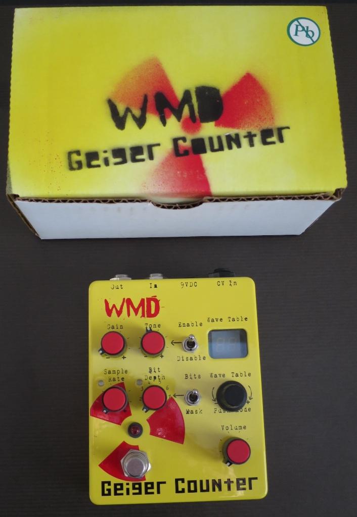 Rare: WMD Geiger Counter, Enlèvement, Comme neuf, Distortion, Overdrive ou Fuzz