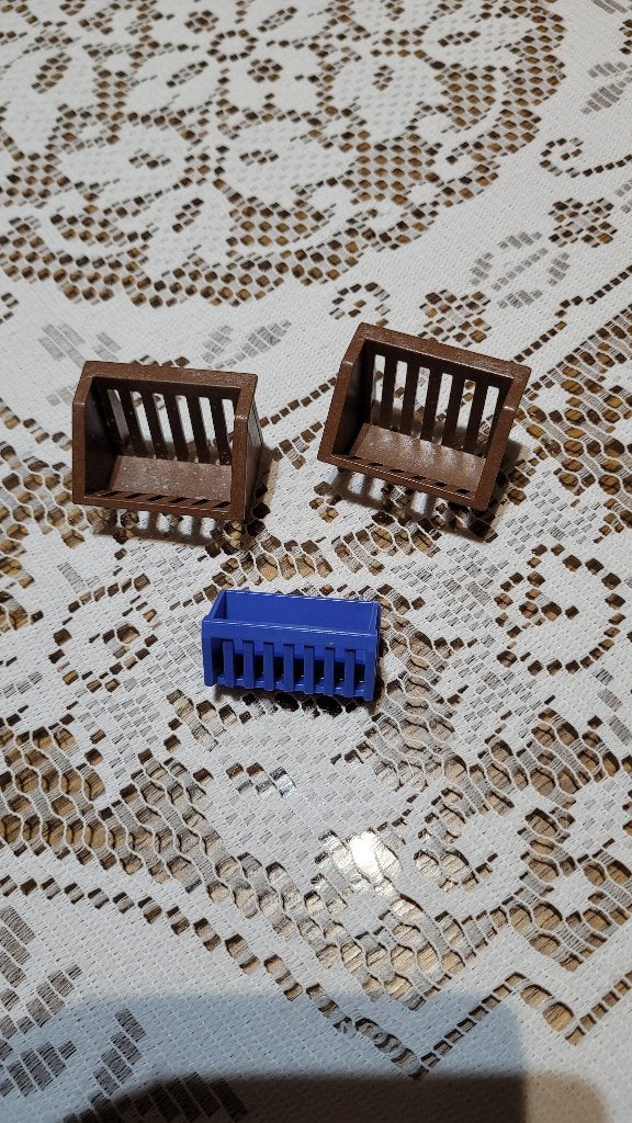 lot de 3 mangeoires playmobil, Enfants & Bébés, Jouets | Playmobil, Enlèvement ou Envoi, Utilisé, Pièces détachées