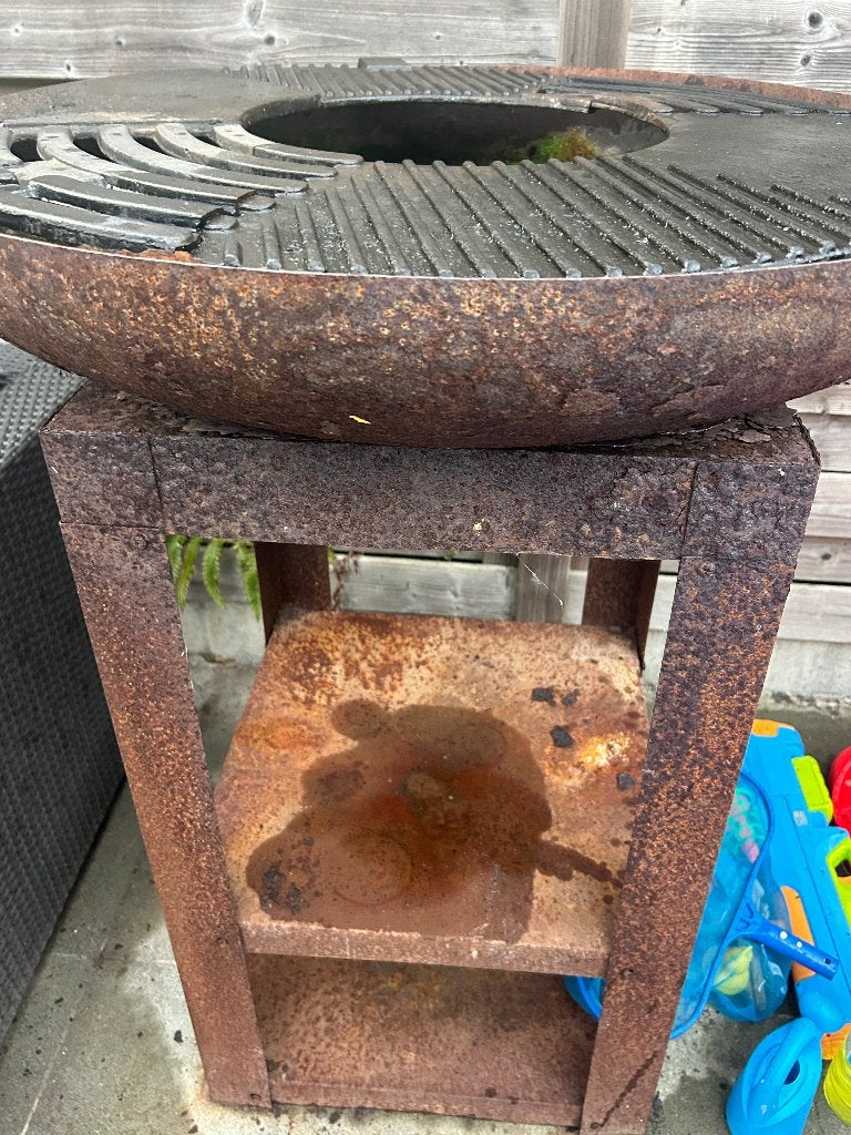 Barbecue, Ophalen, Gebruikt
