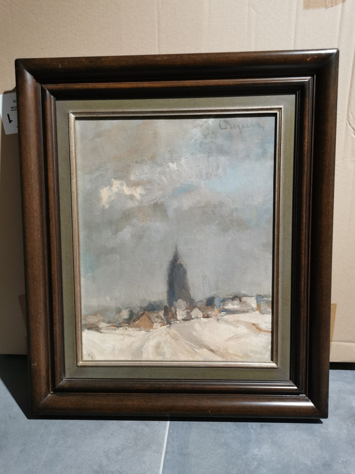 Cyriel  Bogaerts, Ophalen, Olieverf, Doek