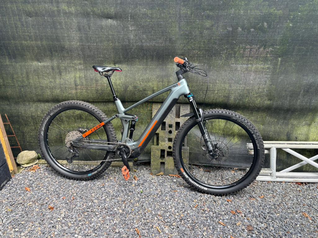 VTT ELECTRIQUE CUBE HPC 140 SREREO, Vélos & Vélomoteurs, Enlèvement, Utilisé, 50 km par batterie ou plus, Cube
