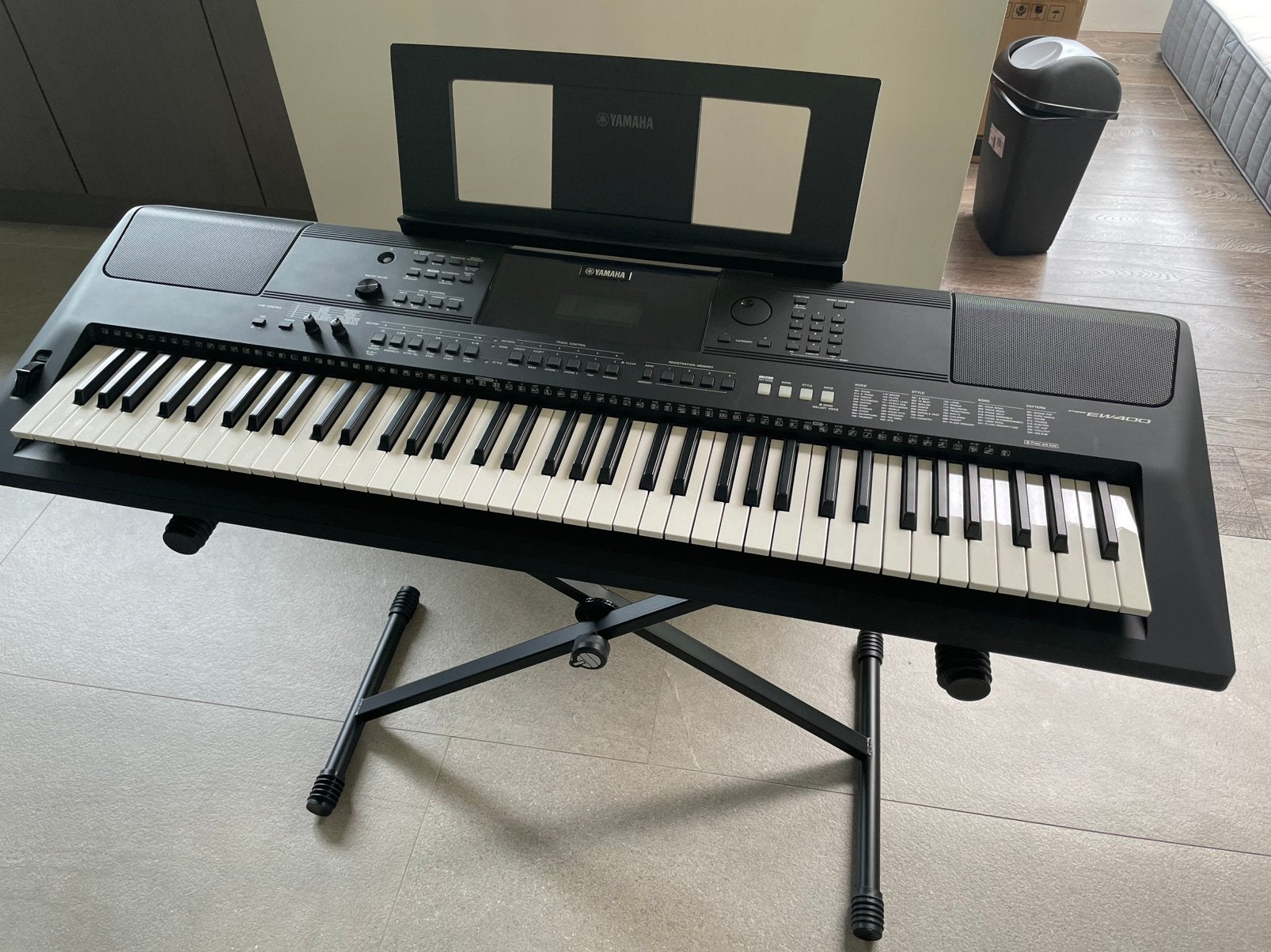 Yamaha PSR EW400 piano/keybord nieuwstaat, Ophalen, Zo goed als nieuw, 76 toetsen, Yamaha